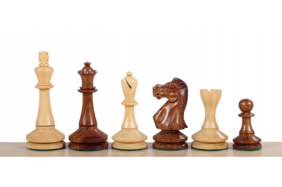 Piezas de ajedrez BLACKMORE Acacia/Boj 3,75''